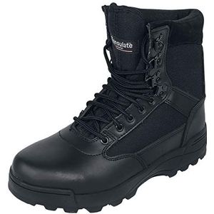 Brandit Heren 9 Eyelet Tactical Boots Tactische militaire laarzen, zwart, 48 EU, Schwarz, 48 EU