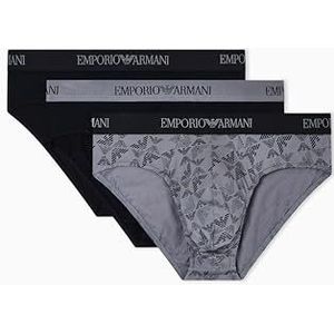 Emporio Armani - EM000256_AF10800 - Set 3 Slips - Groen - Puur Katoen