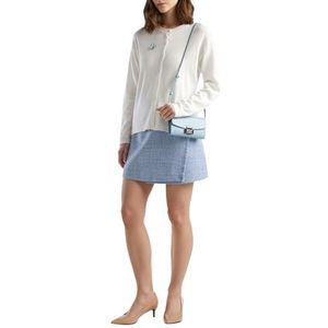 United Colors of Benetton Dames Cardigan Sweater, melkwit 074, XS