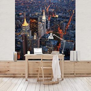 Glad behang Apalis Manhattan Lights, meerkleurig, 97828, 288 x 288 cm