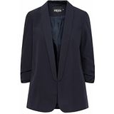 Pieces Boss 3/4 Blazer Blauw Vrouw