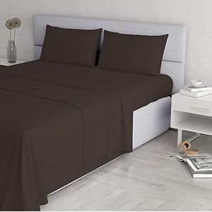 Italian Bed Linen Elegant, bruin, tweepersoonsbed