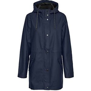 VERO MODA Vrouwelijke jas met hoge coating, navy blazer, L/T