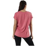 ONLY ONLMOSTER Effen T-shirt voor dames, basic ronde hals, korte mouwen, top met korte mouwen, Tea Rose, XL