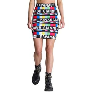 Gianni Kavanagh meerkleurig (Signal Skirt, XS Women's), 50 hojas, XS
