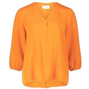 Cartoon Casual blouse met knopen voor dames, Harvest Pumpkin, 36