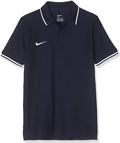 Nike - Team Club 19 - Poloshirt - Marineblauw - Korte Mouw