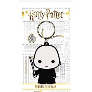 HARRY POTTER Rubber Sleutelhanger Lord Voldemort Chibi - Officiële Merchandise