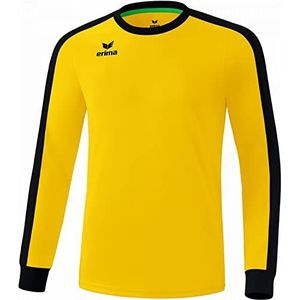 Erima uniseks-volwassene Retro Star shirt lange mouwen (3142104), geel/zwart, S