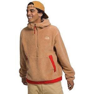 THE NORTH FACE Campshire Pullover Almond Butter/Fiery Red L