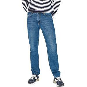Trendyol Heren Essential Fit Jeans, Marineblauw, 29, marineblauw, 29W
