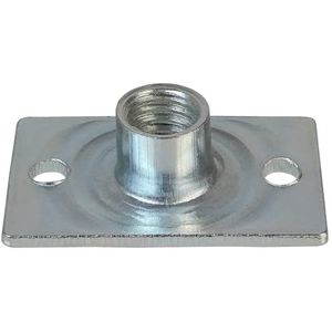 ALPIDEX - 50 Speciale Inrijmoeren - M10 - DIN EN 12572-2-2017 - Gegalvaniseerd Staal - Professionele Opschroefmoeren