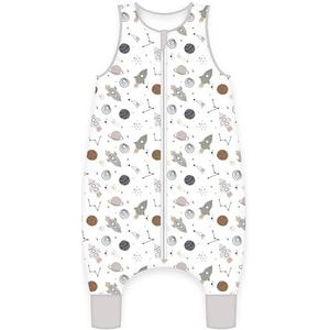 Herding babybest Slaapoverall heelal, 90 cm, met ritssluiting, bovenmateriaal: 100% katoen, vulling: 100% polyester