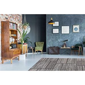 Patchwork tapijt design modern bakpatroon woonkamer tapijten grijs taupe