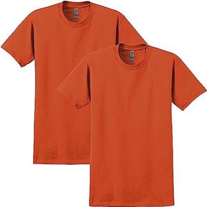 Gildan Heren T-Shirt - oranje - L