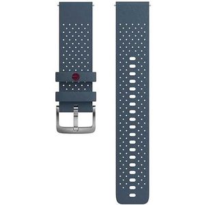 POLAR Siliconen armband, 22 mm, uniseks, volwassenen, blauw, S-L