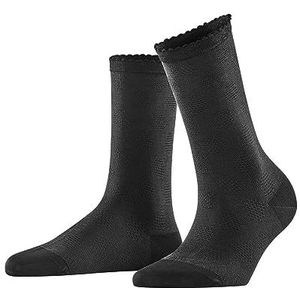FALKE Dames Sokken Bold Dot W SO Katoen eenkleurig 1 Paar, Zwart (Black 3000), 35-38