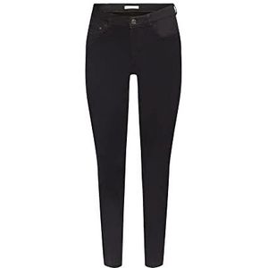 edc by Esprit Skinny fit broek met gemiddelde taillehoogte, zwart, 34W x 32L