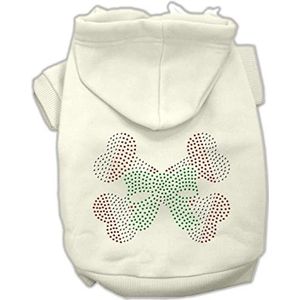 Mirage Pet Products Pullover met capuchon met strass-steentjes, suikerstang