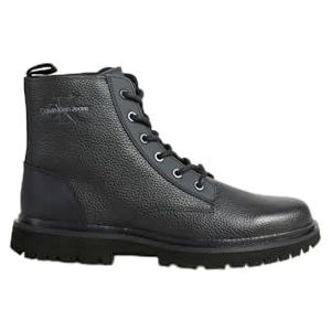 Calvin Klein Jeans Heren EVA MID Laceup Boot LTH YM0YM00751, zwart (Triple Black), 7 UK, Zwart, 39.5 EU