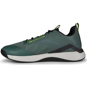 Reebok Nanoflex Adventure Tr Sneaker voor heren, Krijt Green Core Zwart Puur Grijs 3, 40.5 EU