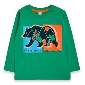 Tuc Tuc T-shirt voor kinderen, Groen, 9 Maanden