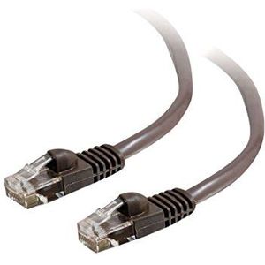 C2G 1M bruin Cat5e Ethernet RJ45 hoge snelheid netwerk kabel, LAN Lead Cat5e UTP Patch kabel bruin