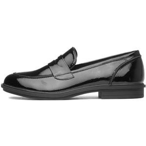 Rocket Dog Gabby Womens zwart patent loafer, Zwart, 39 EU