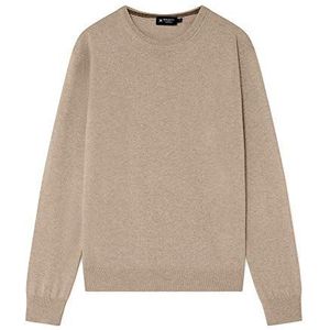 Hackett Wool Cash Mix Crew, Bruin (string 8kj), L