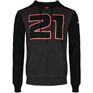 Valentino Rossi Troy Bayliss sweatshirt 21 Ducati Running heren grijs/zwart XXXL