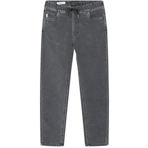 Pepe Jeans Boy's Taper Gym Archie Jeans, Grijs (Denim-8AG), 10, Grijs (Denim-8ag), 10 jaar