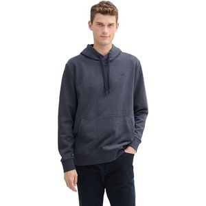 Sweatshirt - Mélange - Met Capuchon - Lange Mouw - Normale Pasvorm