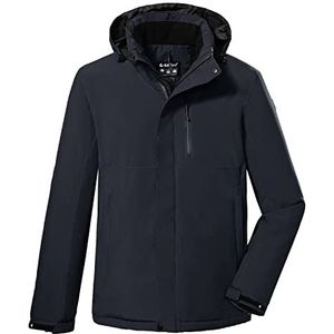 killtec heren Outdoorjack/functioneel jack met oprolbare capuchon KOW 68 MN JCKT, dark navy, S, 38648-000