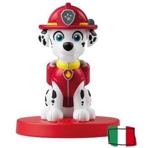 FABA Klankfiguur – Paw Patrol Het team van de puppy's: Marshall – verhalen en klanksprookjes, jongens en meisjes van 3-5 jaar, Italiaanse versie