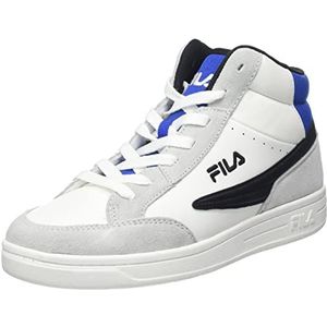 FILA Crew MID sneakers voor tieners, grijs-paars-lapis blue, 36 EU