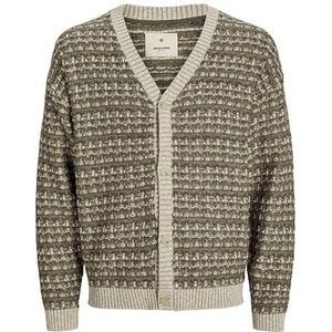 JACK & JONES Heren Jprbluparker Knit Cardigan, Vetiver., M