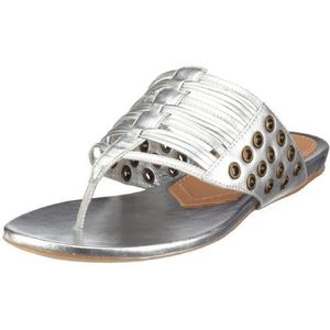 Buffalo 309-6650, damessandalen/teenslippers, zilver zilver, 36 EU