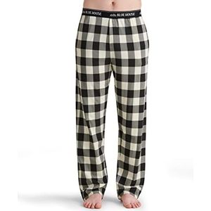 Hatley Heren Jersey Pyjama Broek Bottoms, Crème Plaid, XXL