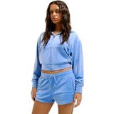 Juicy Couture - Iccle Diamante - Sweatvest - Blauw/Zilver