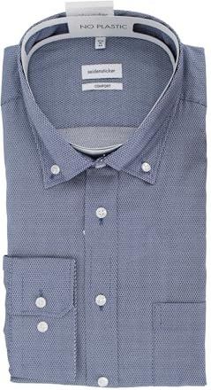 Seidensticker - 845609 - Chemise - Blauw - Comfort Fit