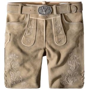 STOCKERPOINT Klederdracht broek 'Edgar'  lichtbruin / grijs