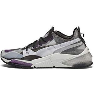 Puma Lqdcell Optic Sheer hardloopschoenen voor heren, Grijs Violet PUMA Zwart, 37.5 EU