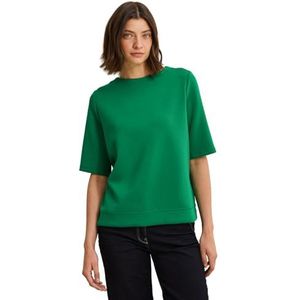 Cecil Sweatshirt met korte mouwen voor, Garden Green, M