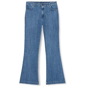 Sisley Damesbroek 4DIC576W7 Pants, Blue Denim 902, 32