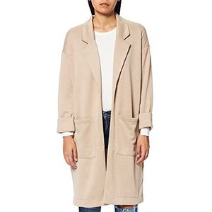 PIECES Vrouwelijke Coatigan PCDORITA, silver mink, L