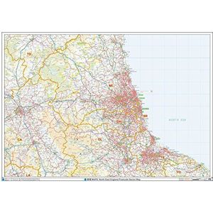 Postcode sector map - (s12) - noordwest-engeland - wall map-paper ...