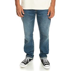 Quiksilver Jeans Modern Wave Aged Heren Blauw 36/32