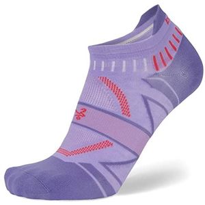 Balega Hidden Dry Moisture Wicking Performance No Show Athletic Running Socks for Men and Women (1 Pair), Lavender, Large