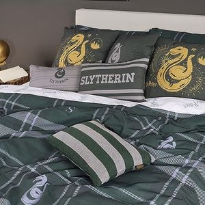 BELUM kussensloop Harry Potter 30 x 50 cm Jacquard (Classic Slytherin C)