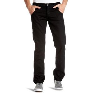 Wrangler Spencer Harmony Black Heren Jeans, zwart (waxed – zwart), 33W x 34L
